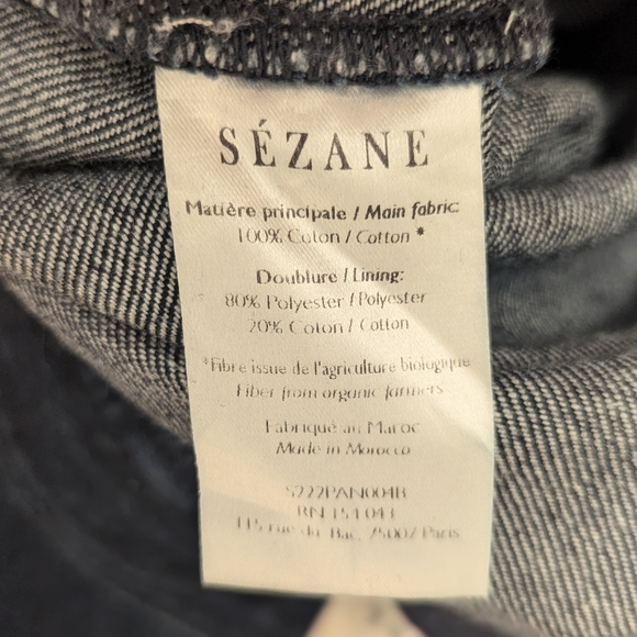 Sezane Le 70s Jeans Size 38P (US 4P/6P) - Picture 2 of 8